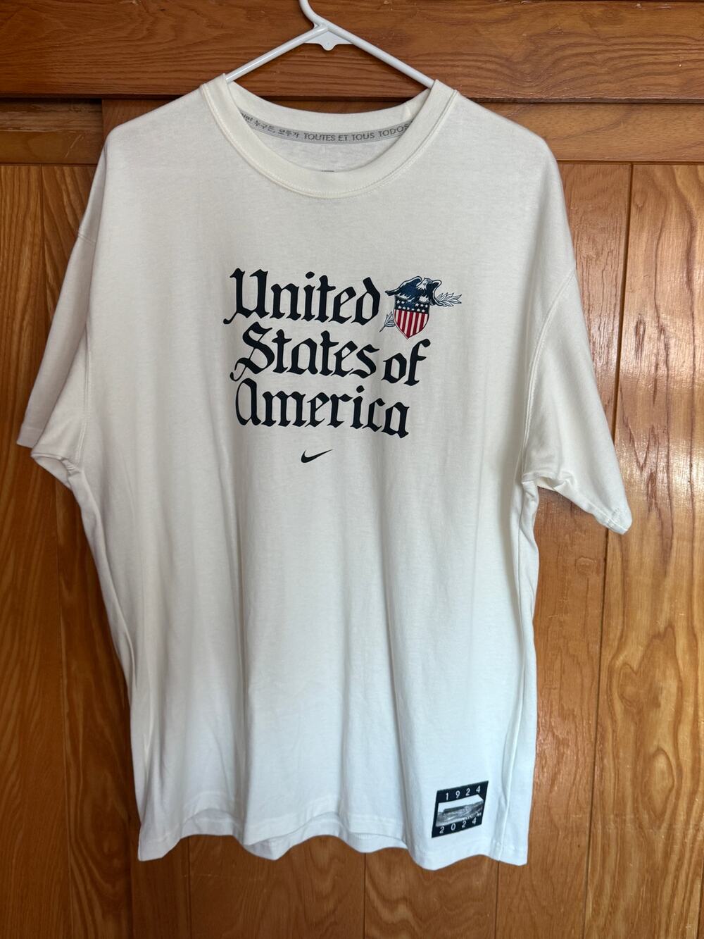 Nike Team USA 1924 Centenary Premium Essentials Tee USA, L